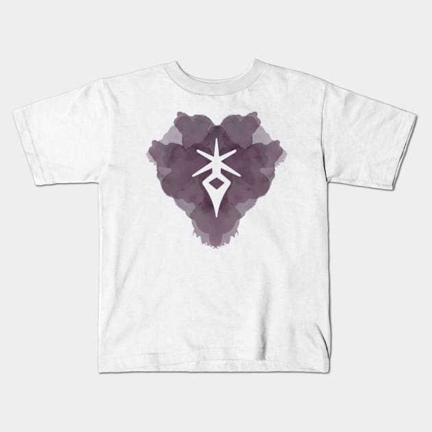 Final Fantasy XIV - Watercolor Dark Knight Kids T-Shirt by ARC Tees